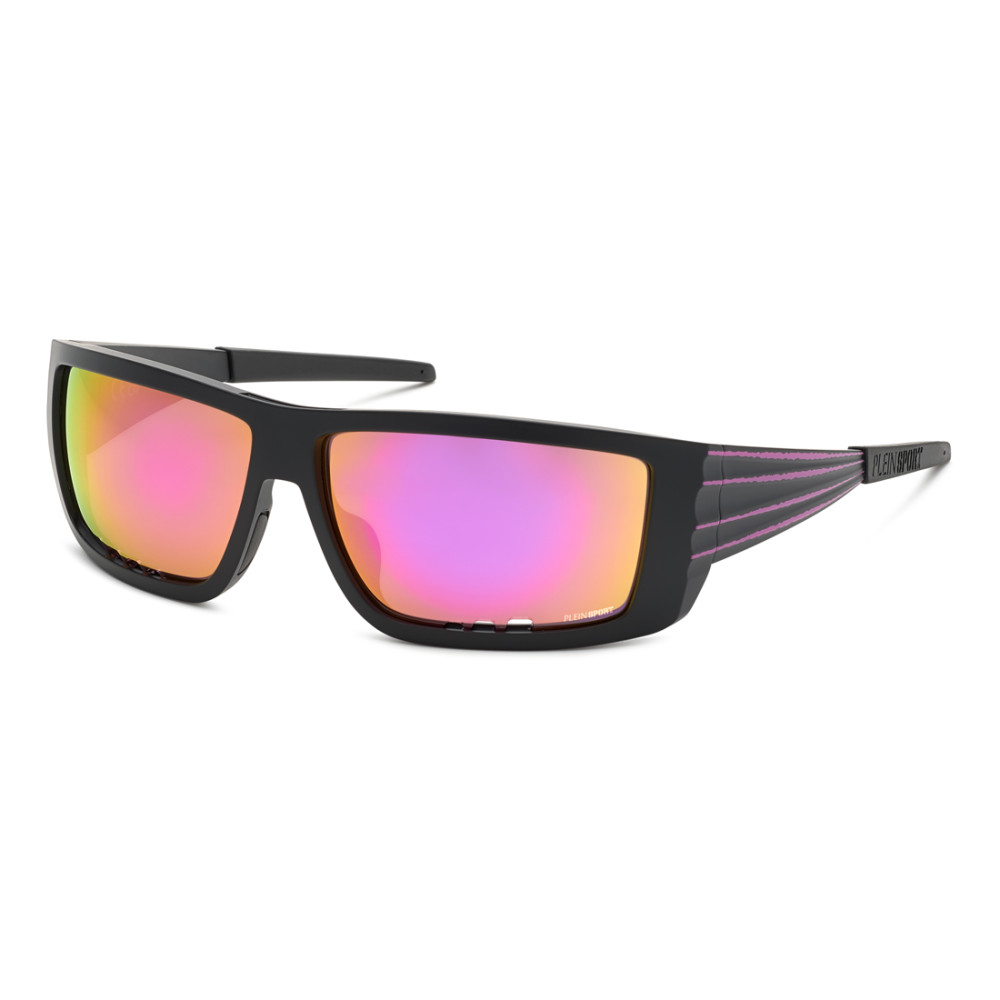 PHILIPP PLEIN SPORT Ochelari de soare bărbătești SSP003-64U28R — TrendyShades